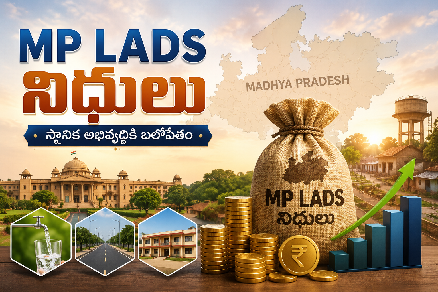 తెలంగాణ ఎంపీల MPLADS నిధుల వినియోగం తక్కువ