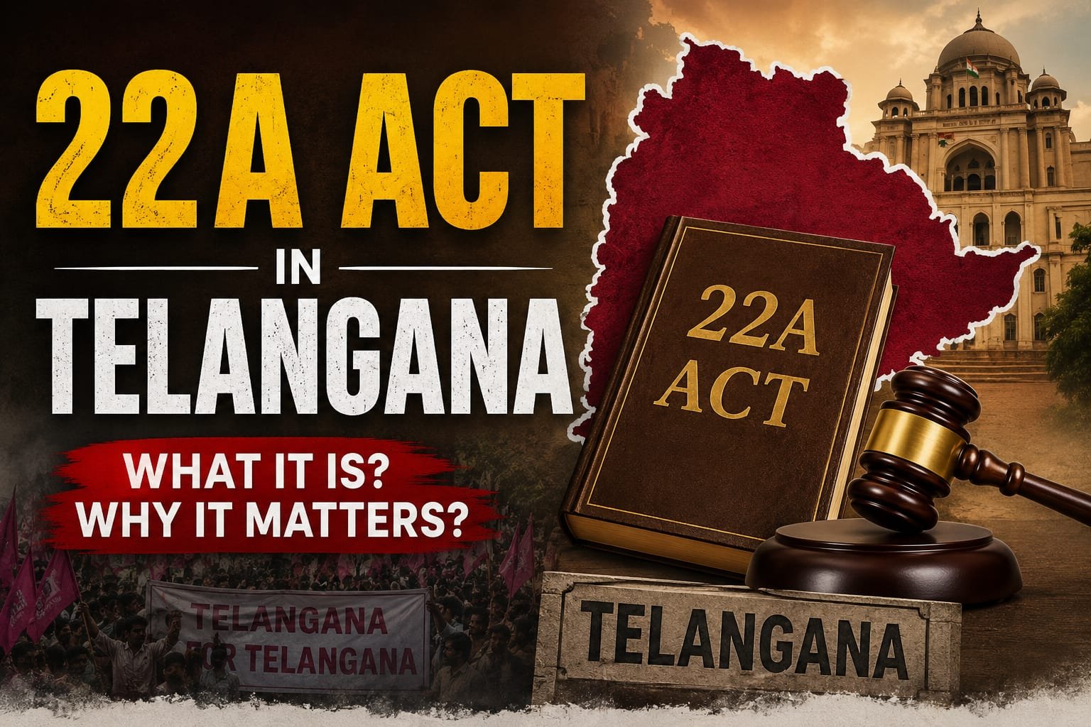 22A Act Issues In Telangana