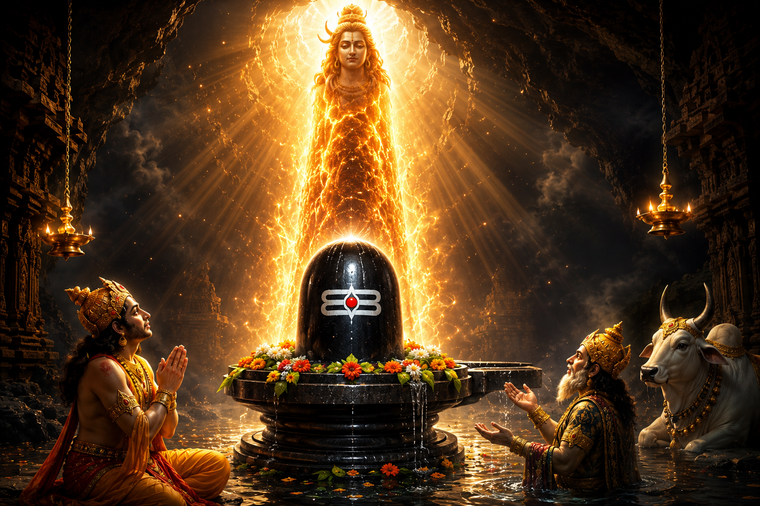 శివ లింగోద్భవం – శివలీల